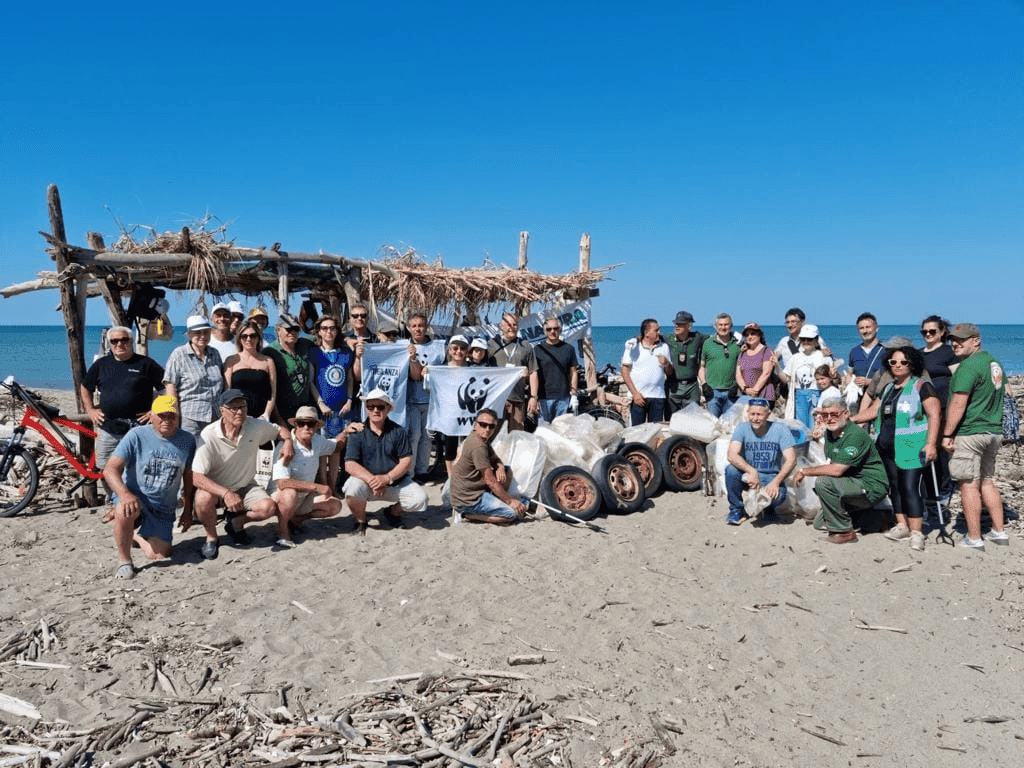 WWF Caserta: il 2 ottobre pulizia della spiaggia fluviale del Volturno presso le torri federiciane di Capua