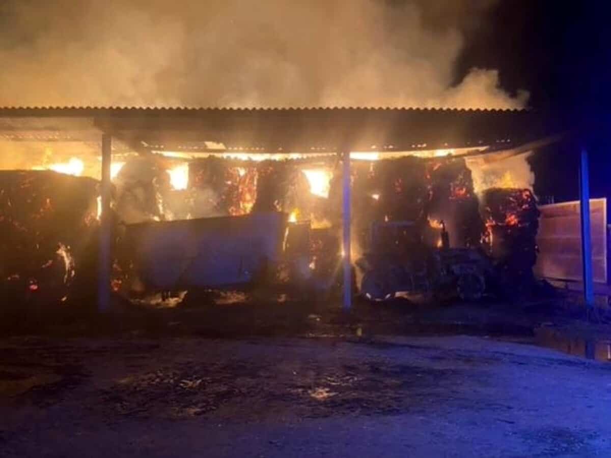 Casal di Principe: rogo distrugge un'azienda agricola