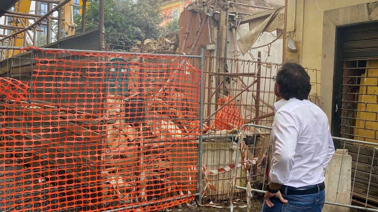Caserta, via Vico riapre dopo un anno dalla chiusura