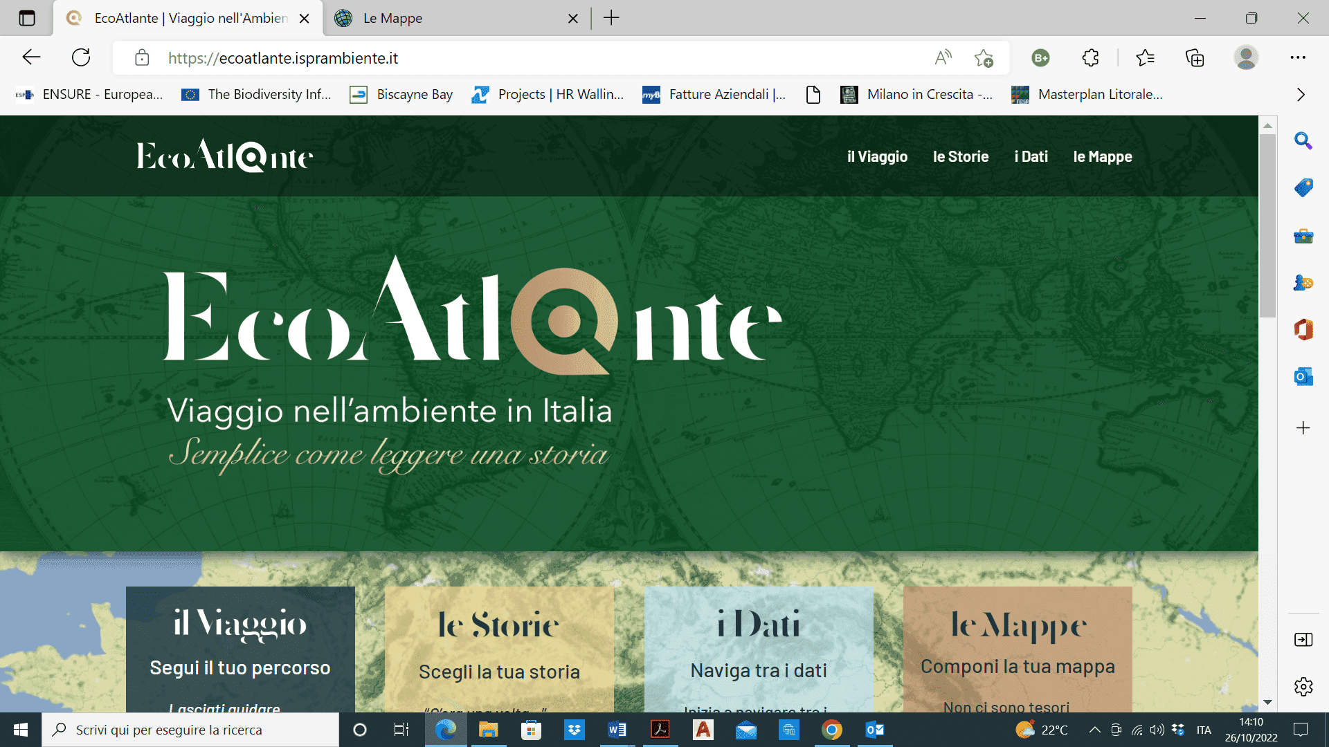 RUBRICA AMBIENTE. Nell'EcoAtlante Ispra disponibili i dati ambientali aggiornati