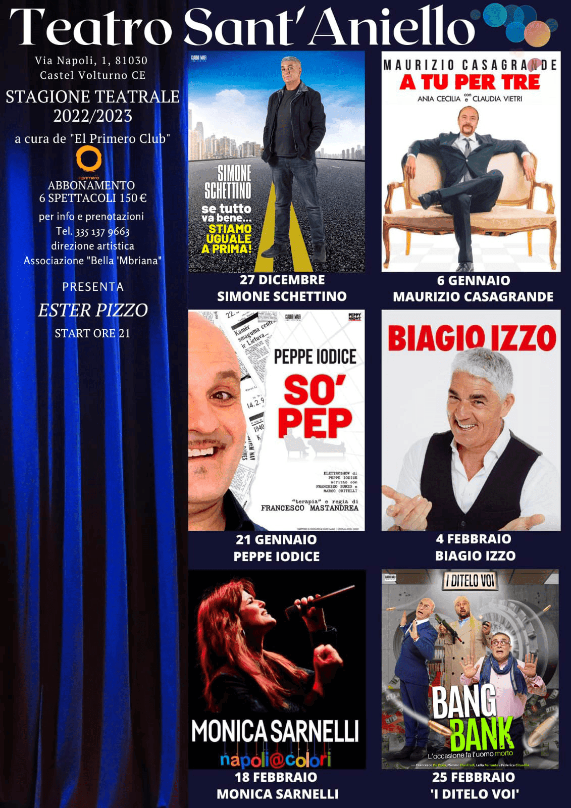 Castel Volturno, Teatro Sant'Aniello: la cultura per rilanciare la città