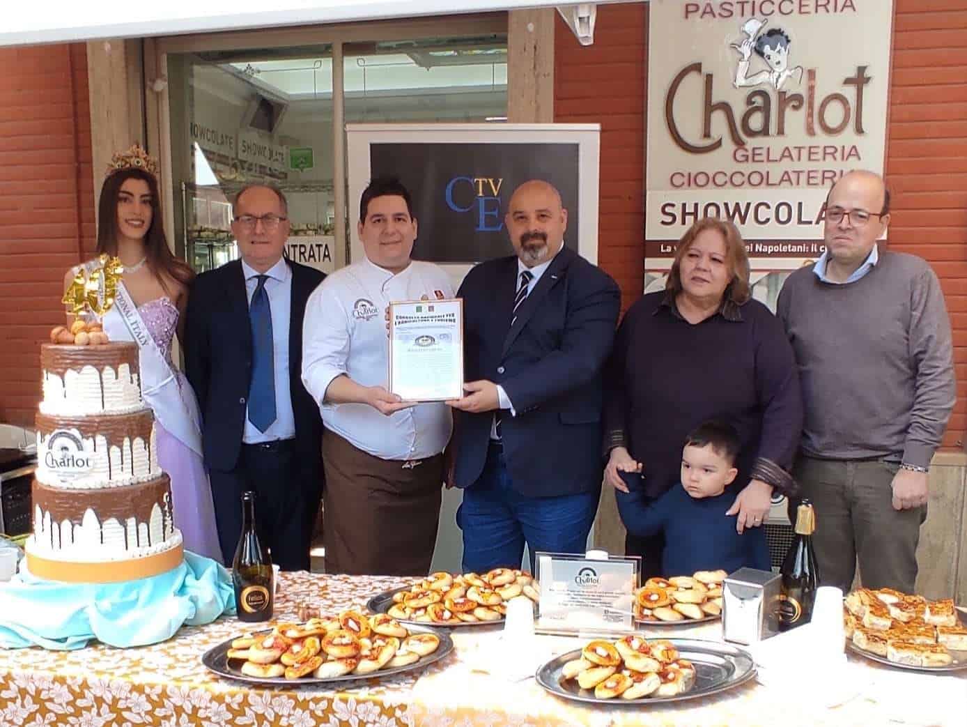 I primi 40 anni della Pasticceria Charlot di Cardito