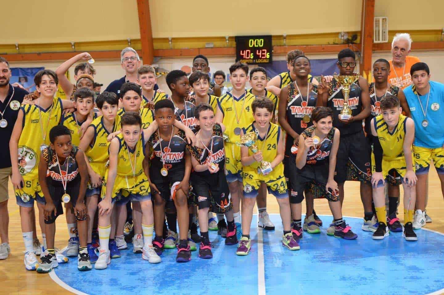La Tam Tam vince la Coppa Campania Under 13