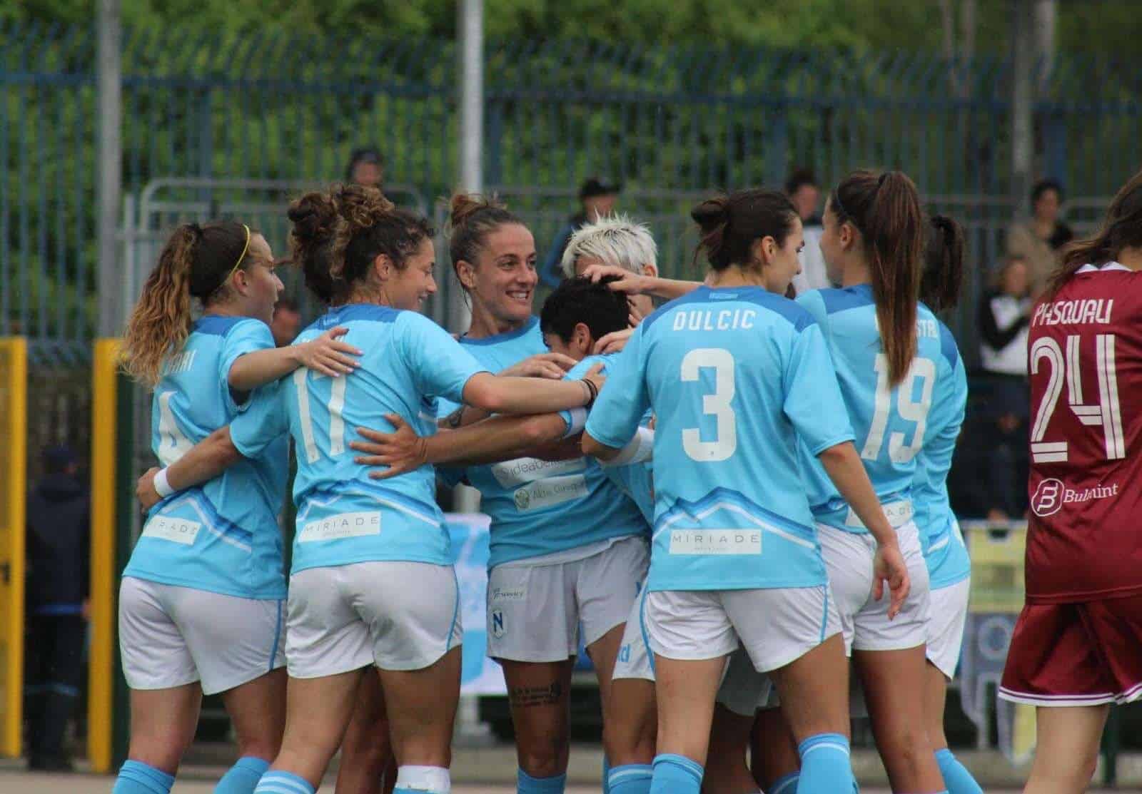 Napoli Femminile-Cittadella: domenica alle 15:00 per continuAre a sognare!