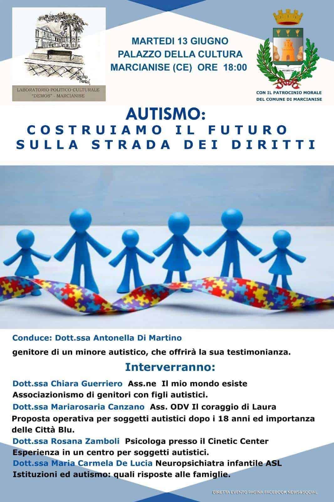 “Costruiamo il futuro sulla strada dei diritti”: un convegno sull’autismo e l’iniziativa di Città Blu
