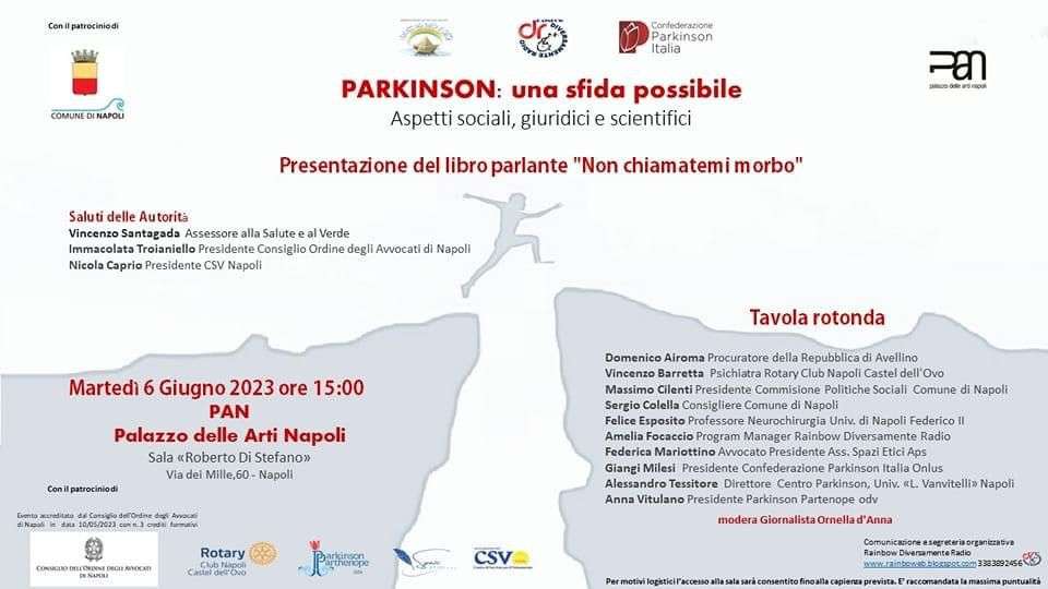 "Non chiamatemi morbo": a Napoli una Tavola Rotonda sulle tematiche del Parkinson