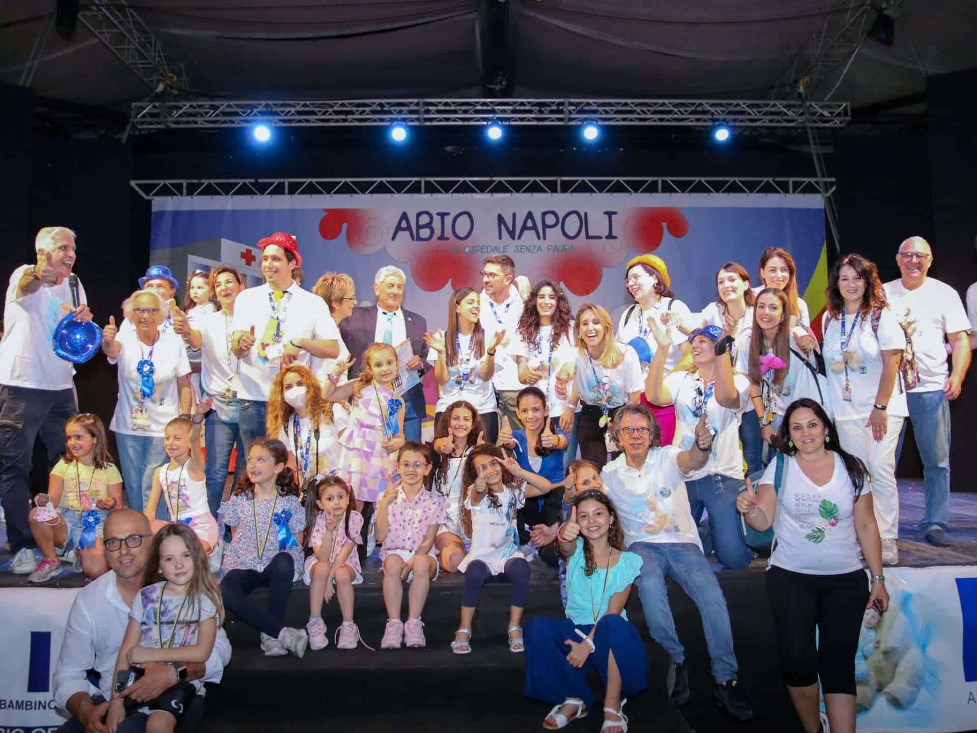 Premio ABIO Napoli sabato 10 giugno: dai reparti al Teatro per l'arte dei bambini