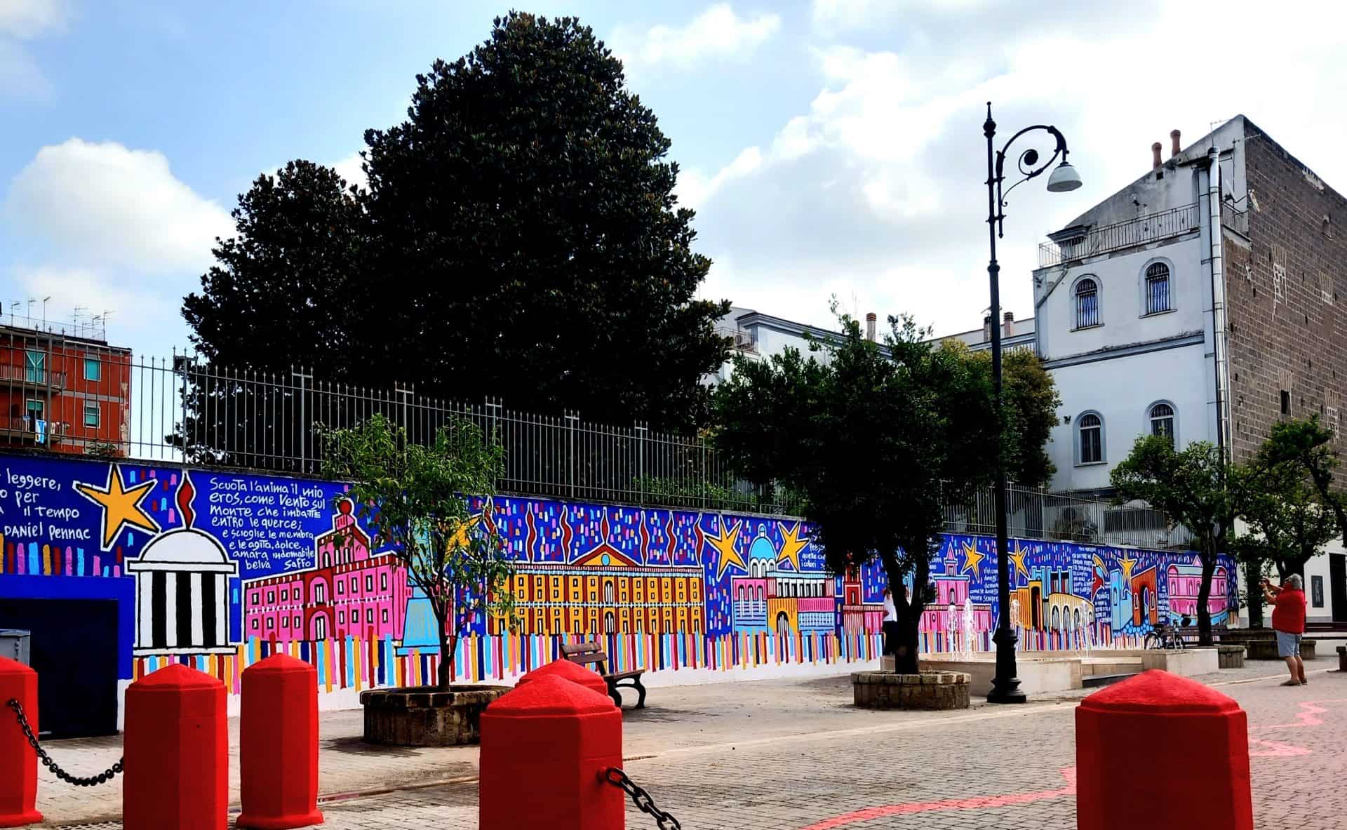 "L'arte è la volontà di gioire": l'esplosione cromatica dei murales di Alessandro Ciambrone