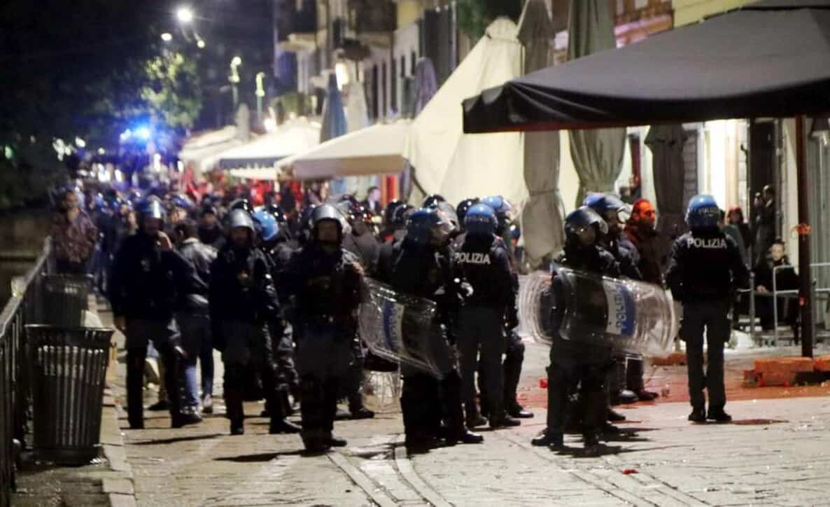 Milano-Napoli: il modo peggiore di essere ultras