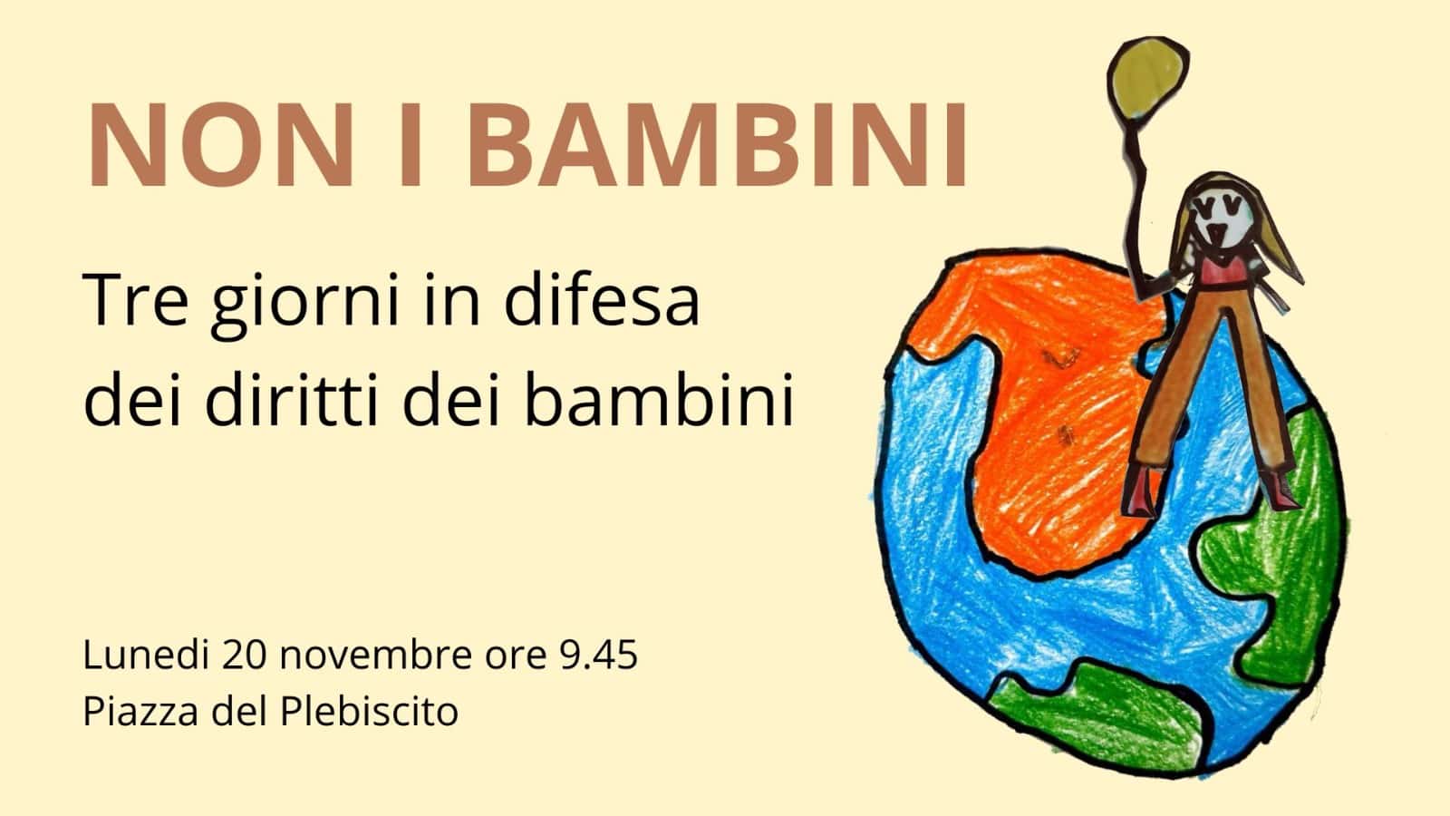 Fondazione Foqus per la "Giornata Internazionale dei diritti dell'infanzia"