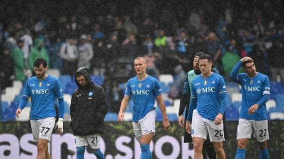 Piovono fischi al Maradona: arriva una sconfitta per il Napoli contro l'Empoli