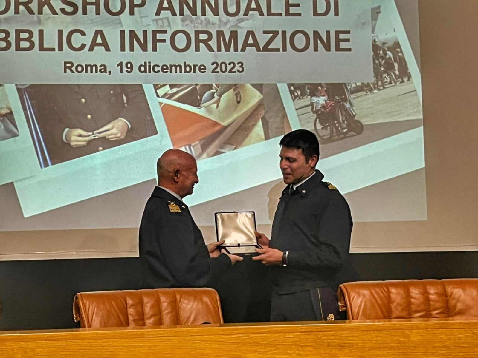 È Campano il miglior Comunicatore dell’anno nell'Aeronautica Militare