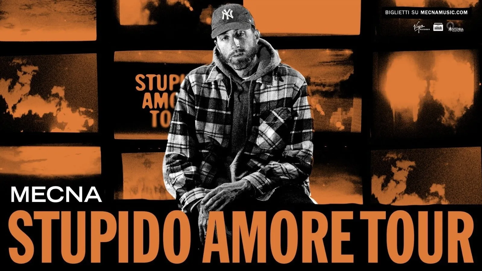 Mecna al Palapartenope: grande ritorno a Napoli per il tour Stupido Amore