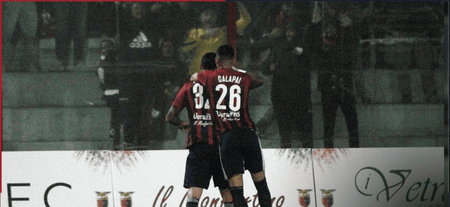 Casertana - Foggia: vittoria dei falchi dopo una serata di follia al Pinto