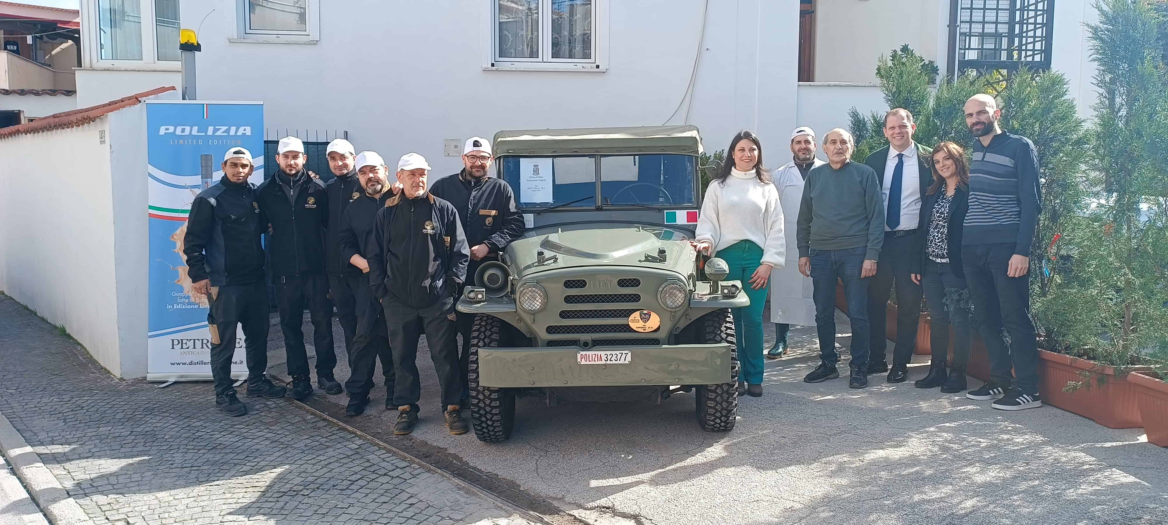 Antica Distilleria Petrone e Polizia di Stato nel segno della solidarietà
