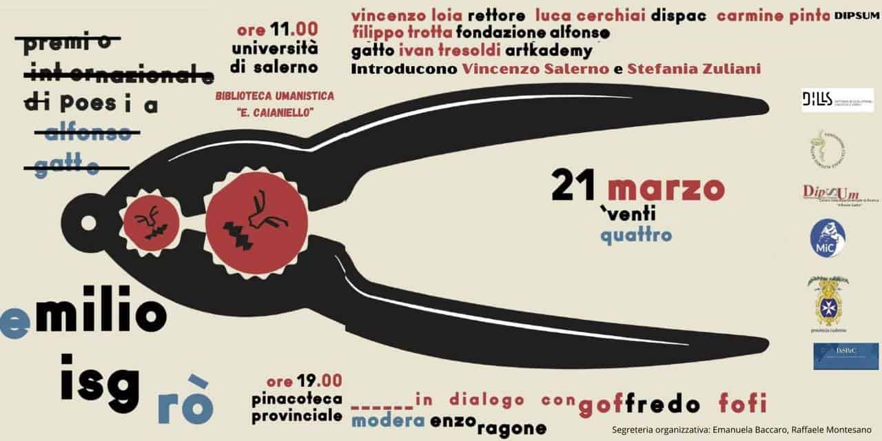Emilio Isgrò riceve il Premio Alfonso Gatto 2024