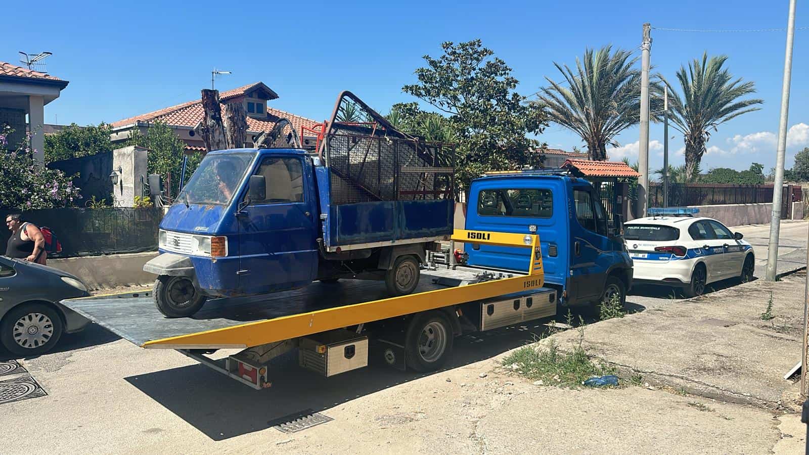 Castel Volturno: beccato ecocriminale che sversava a Destra Volturno