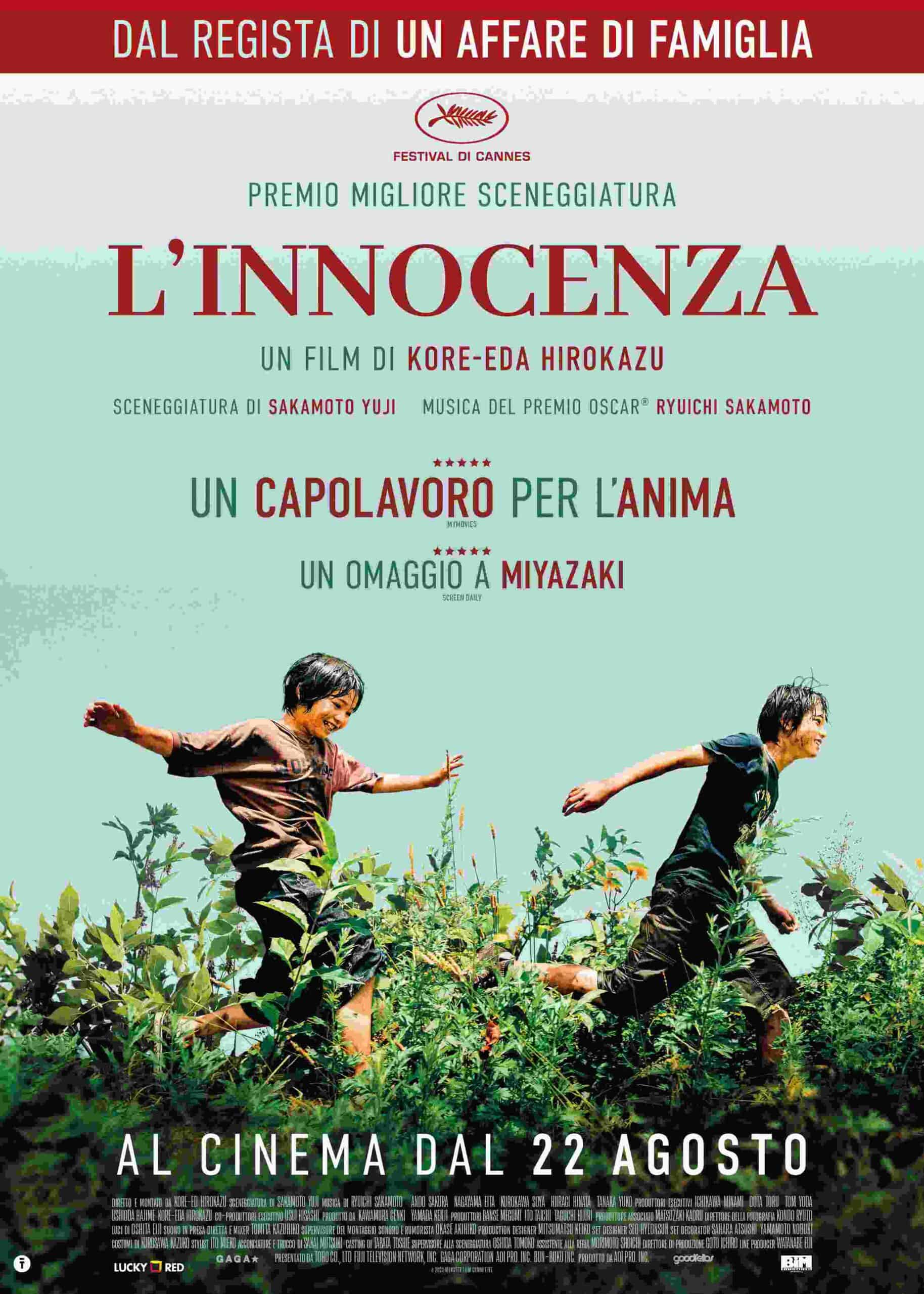 RECENSIONE. “L’innocenza”: l'ultima perla di Kore'eda
