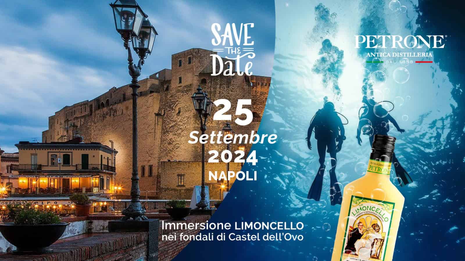 Antica Distilleria Petrone presenta il suo limoncello a Castel dell'Ovo