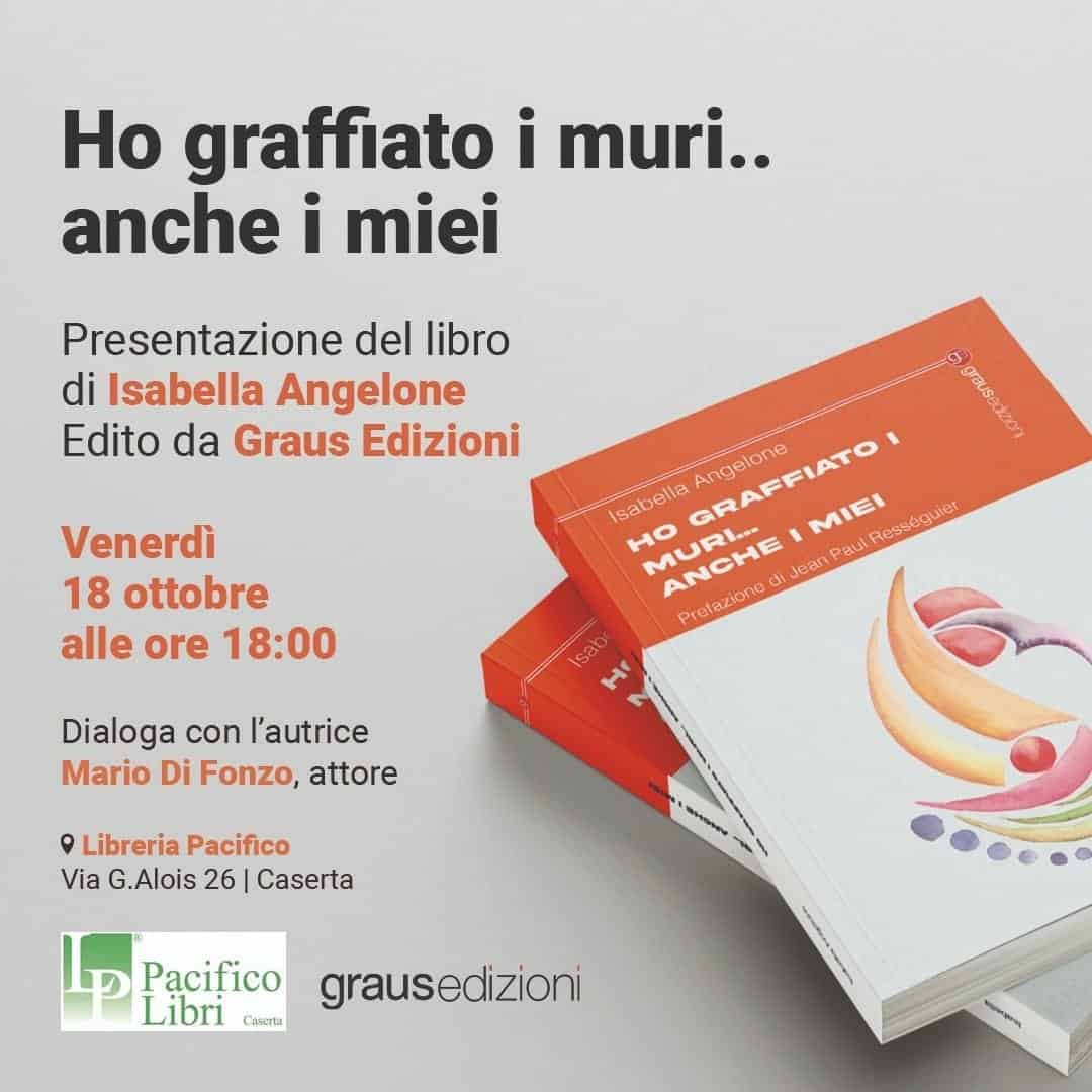 Caserta, la presentazione del nuovo libro di Isabella Angelone nella Libreria Pacifico