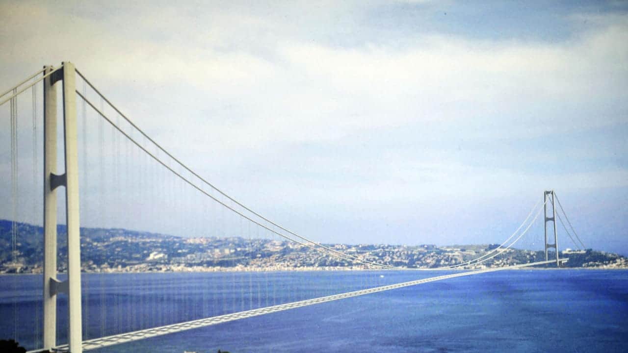 Ponte sullo stretto di Messina: manca l'ok dell'Ingv