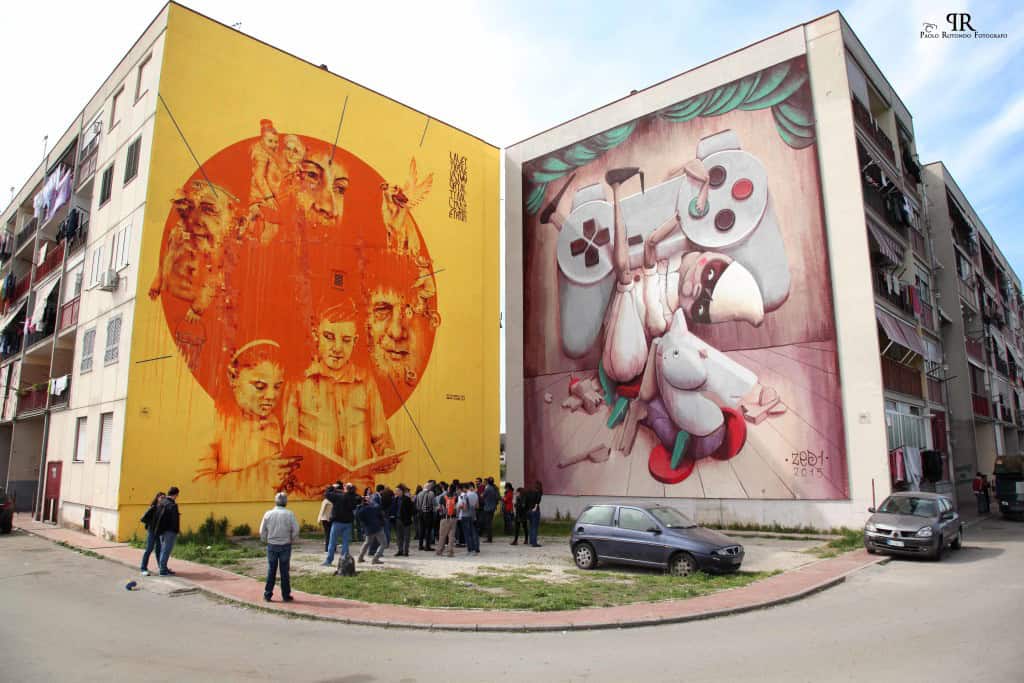 Il Parco dei Murales a Ponticelli: l’identità nasce dall’arte