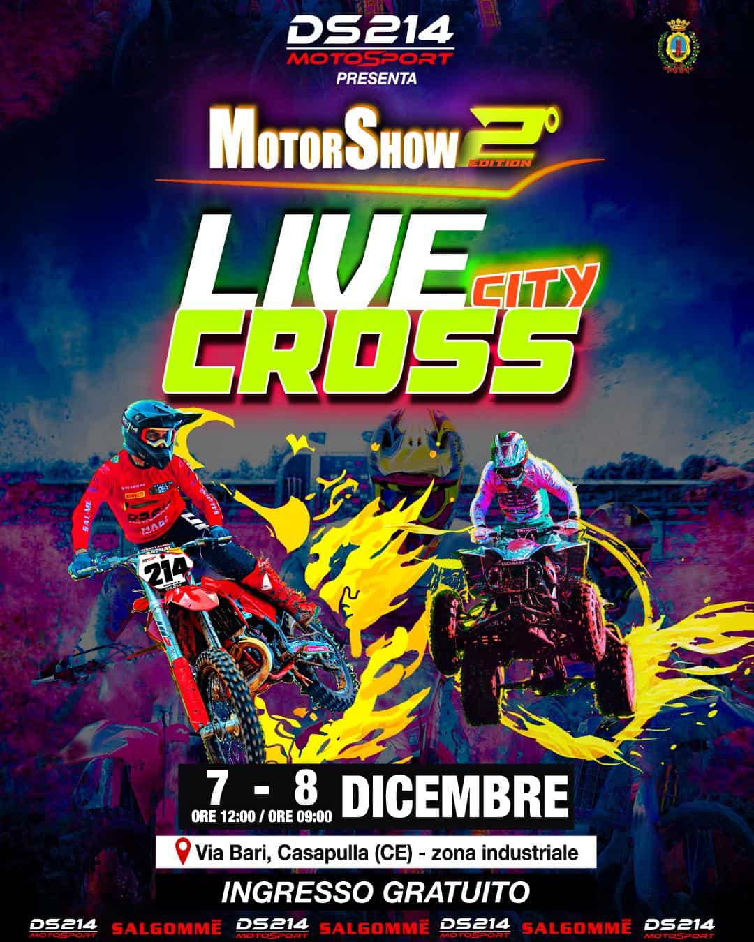 Casapulla si accende con la magia del motocross: arriva la grande fiera dell’off-road