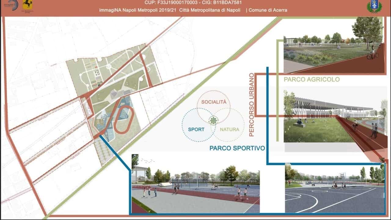 Ad Acerra apre il primo parco pubblico dell'area nord di Napoli