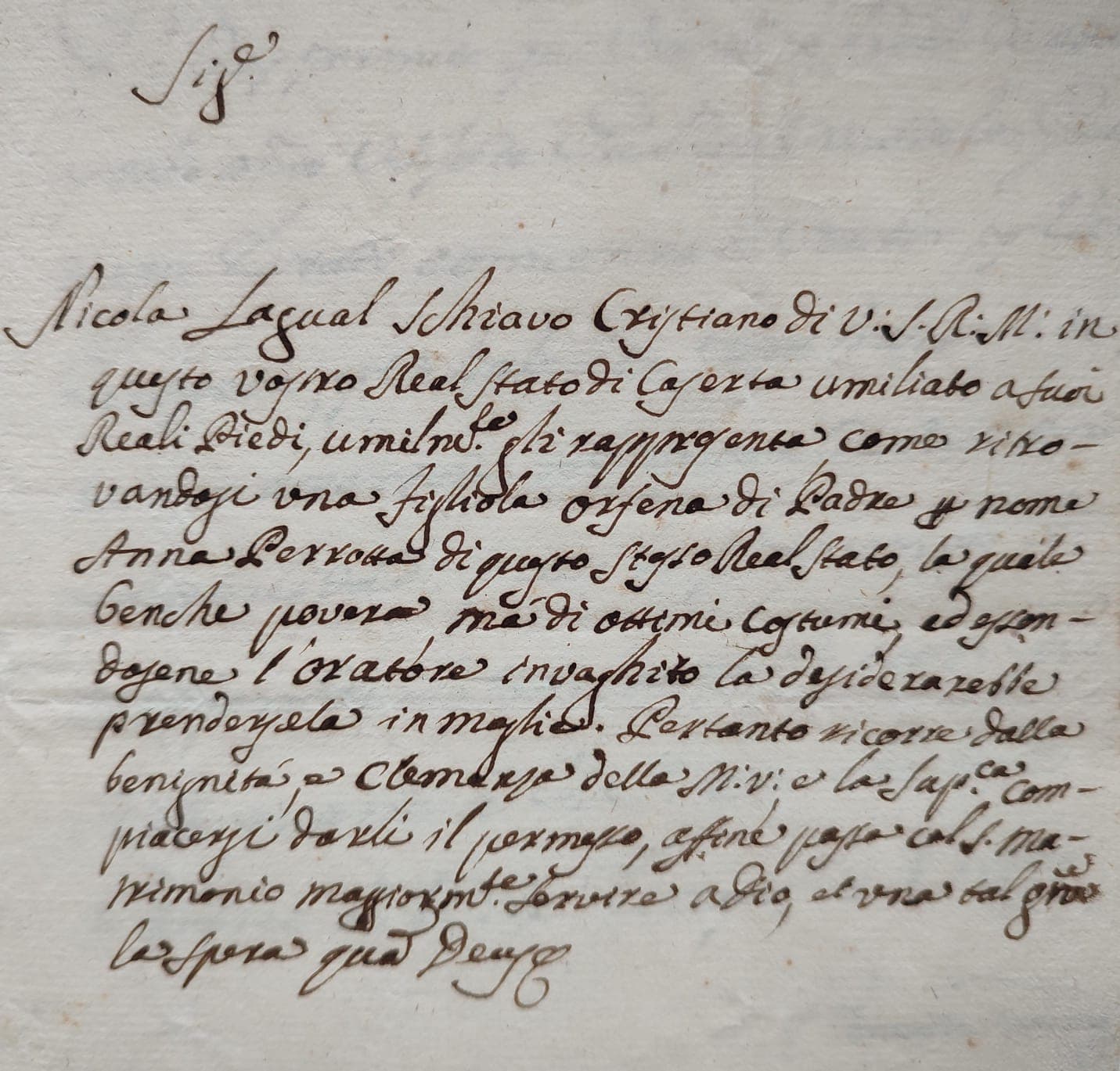 Storie di amore (?) e di schiavitù dall’archivio della fabbrica della Reggia di Caserta