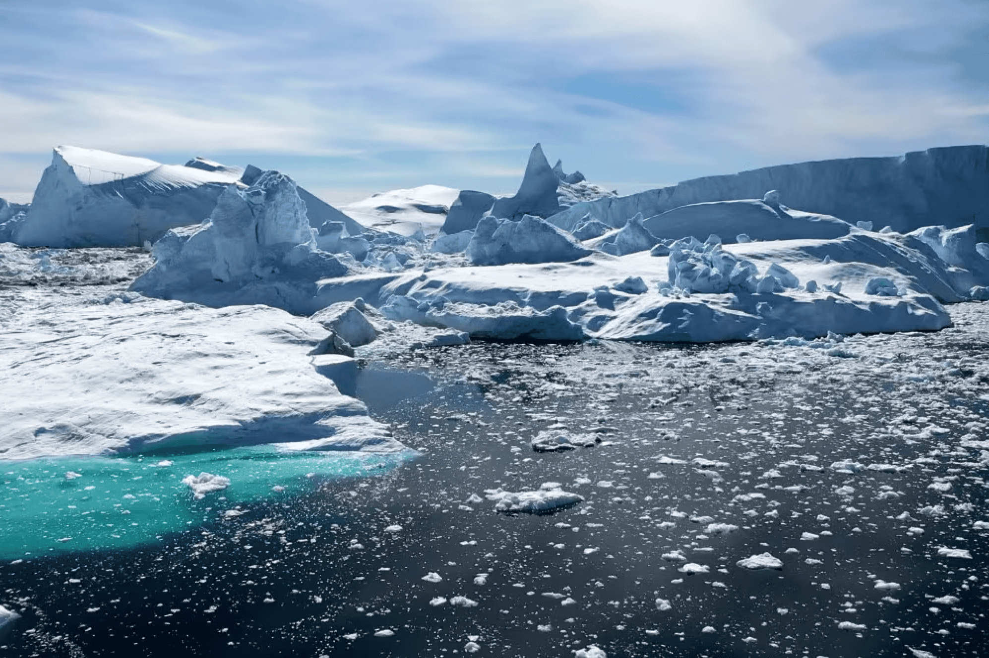 Calotte glaciali al minimo storico, l'allarme di Copernicus