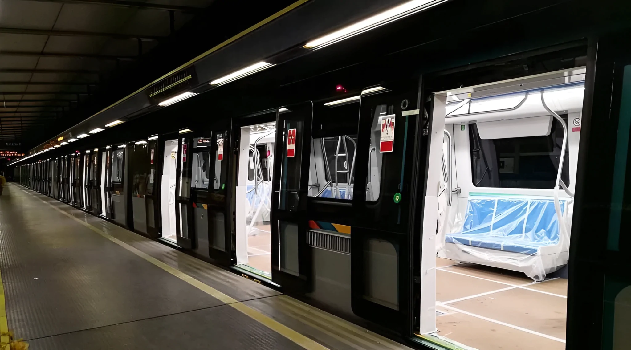 Napoli: apre la stazione del Centro Direzionale della Linea 1