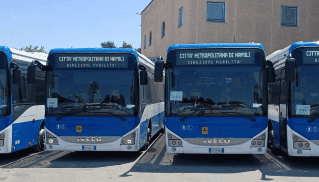 A Napoli arrivano 25 nuovi autobus ecologici