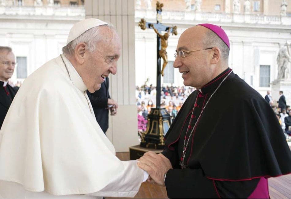 Papa Francesco a Caserta: Mons. Lagnese racconta l’impronta lasciata sul territorio