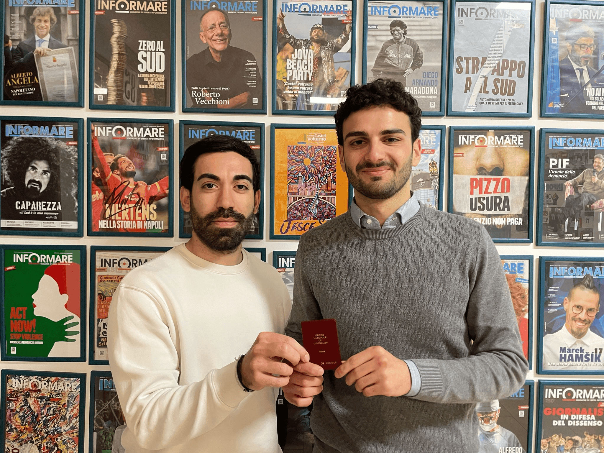 Auguri Stefano, un nuovo giornalista di Informare