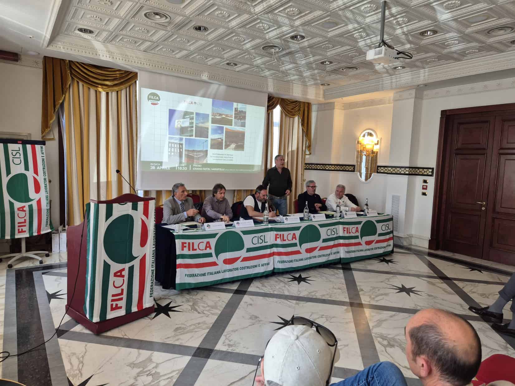 Consiglio FILCA CISL Caserta: sicurezza, territorio e futuro del sindacato
