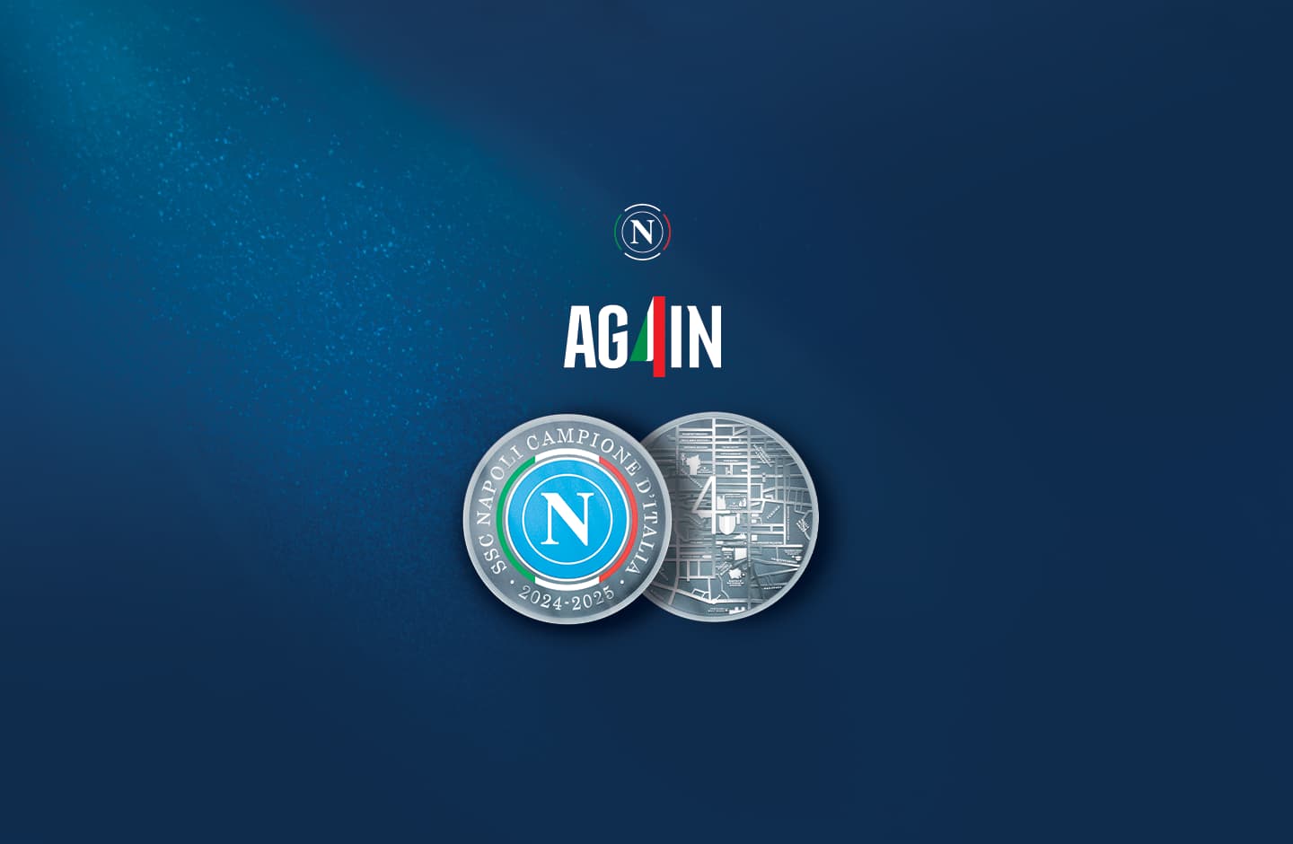 La Zecca celebra il quarto scudetto del Napoli