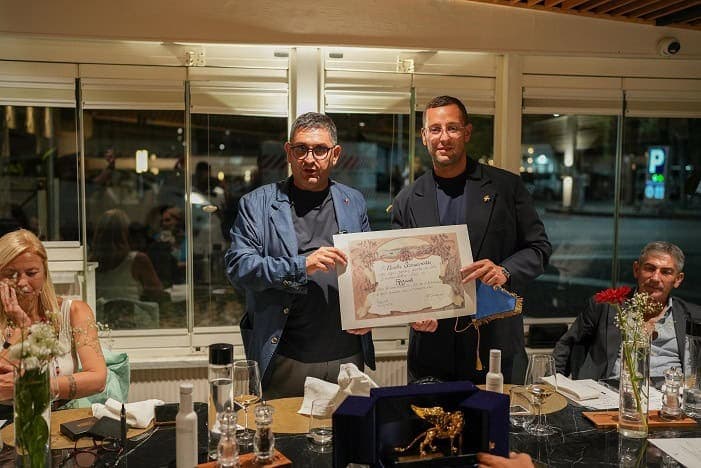 Leone d’Oro a Nicola Scamardella: al White Chill Out di Pozzuoli la cena celebrativa
