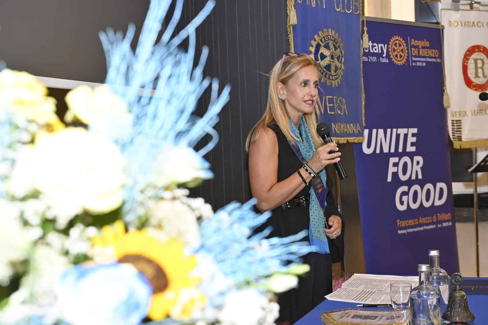 Rotary Aversa, Francesca Sagliocco è la nuova presidente