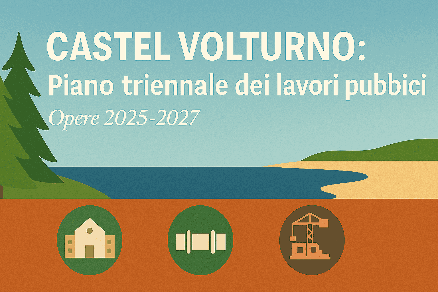 Castel Volturno: ecco il piano triennale dei lavori pubblici