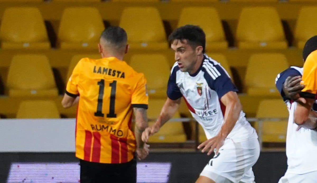 Casertana battuta al Vigorito nel derby contro il Benevento