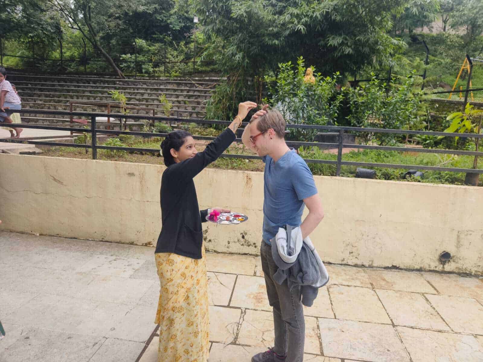 Il Direttore di Infomare in India per un'estate di volontariato