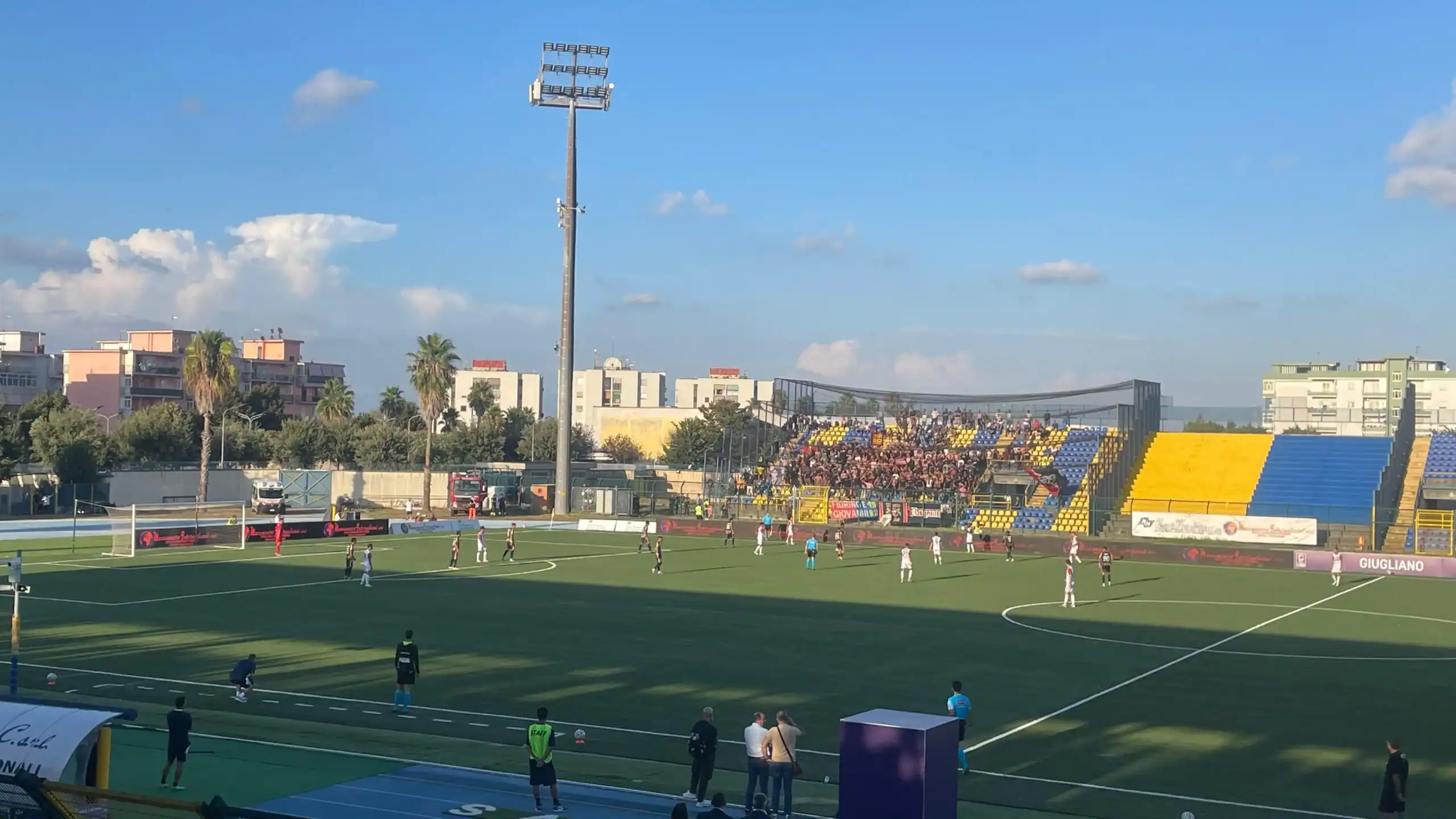 Beffa all'esordio per il Giugliano: il Potenza espugna il De Cristofaro al fotofinish