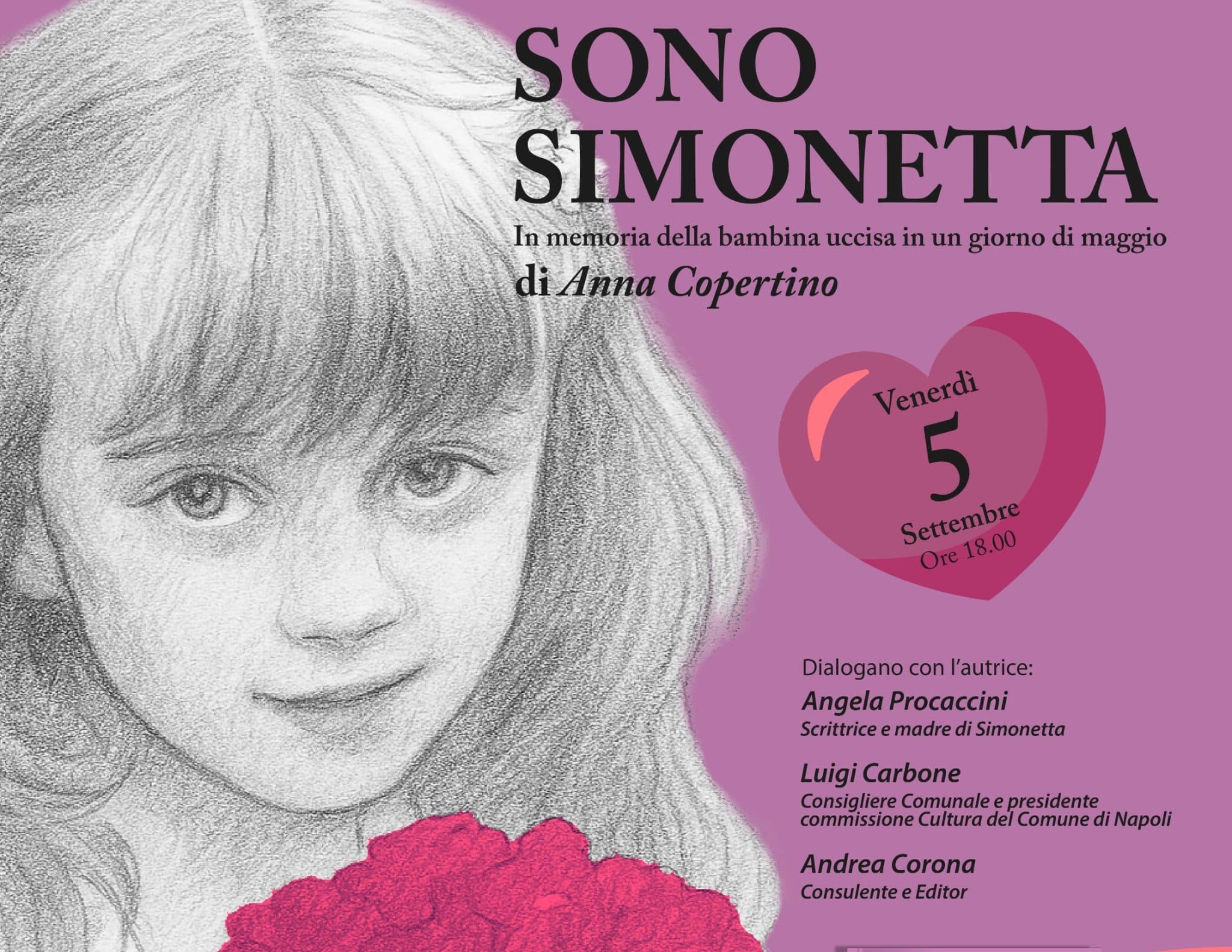Anna Copertino presenta alla Feltrinelli di Napoli “Sono Simonetta”