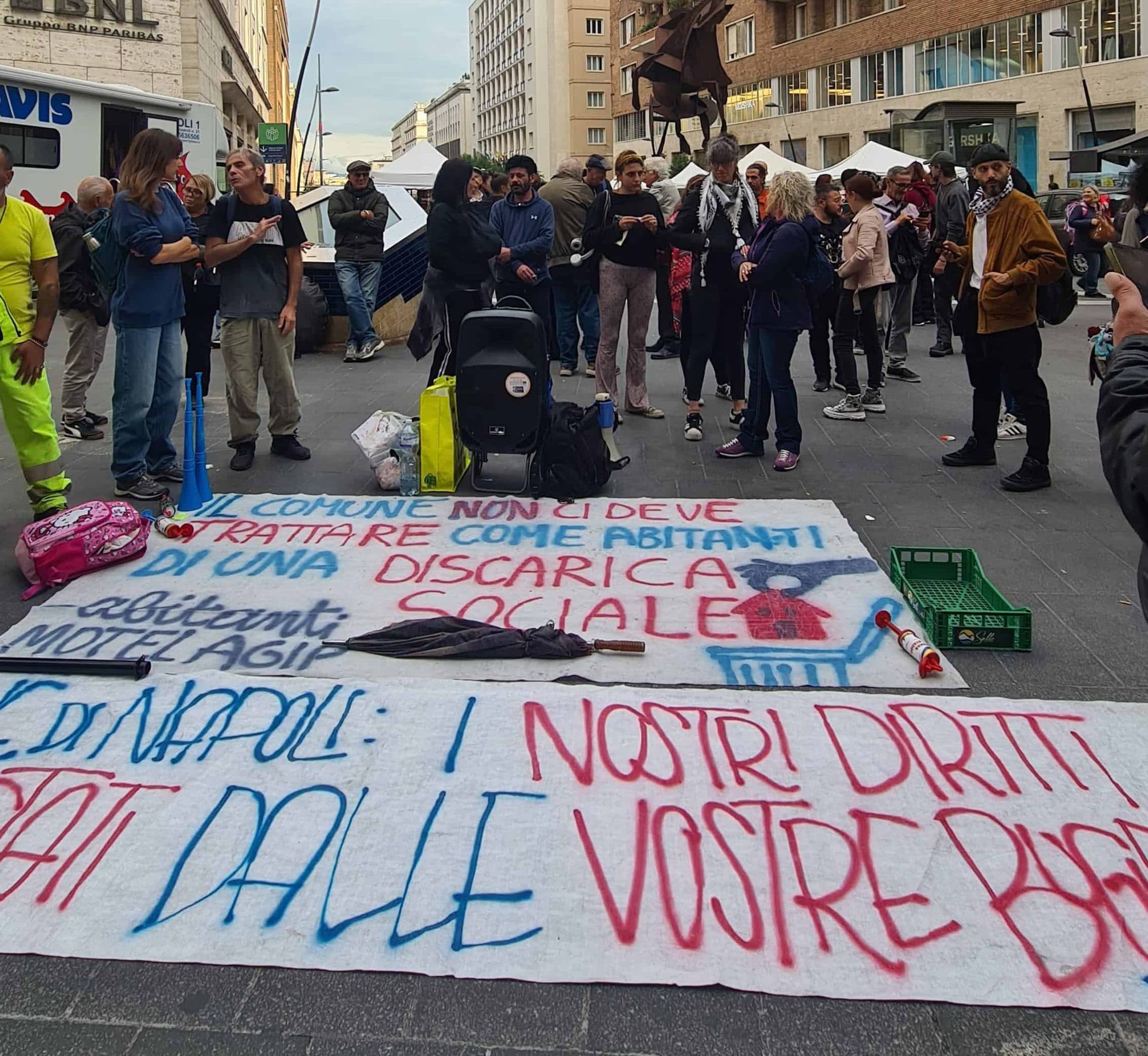 Sgombero ex motel AGIP di Secondigliano: quando il diritto all'abitare viene negato