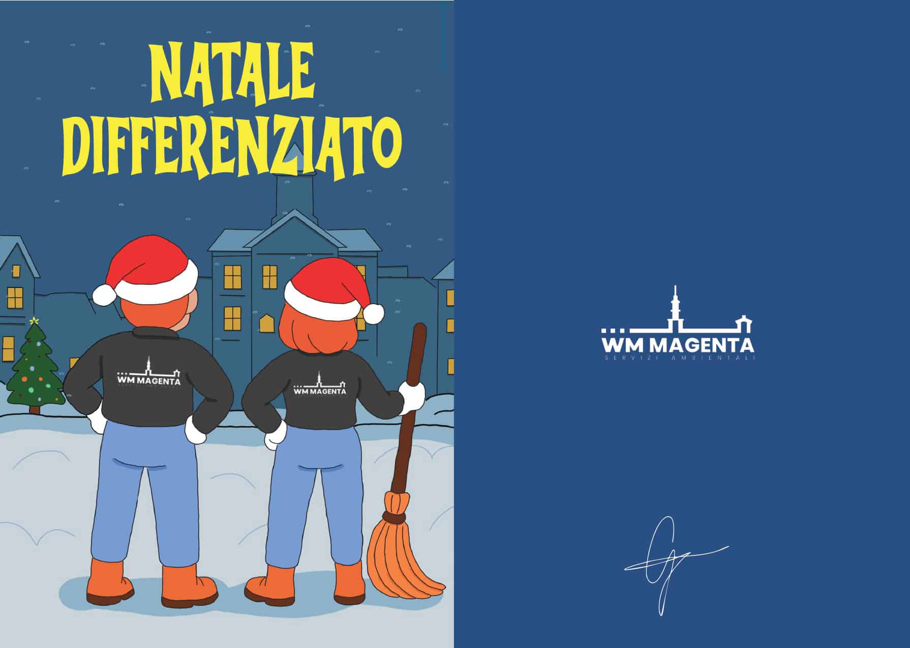 "Natale differenziato": il fumetto speciale di WM Magenta