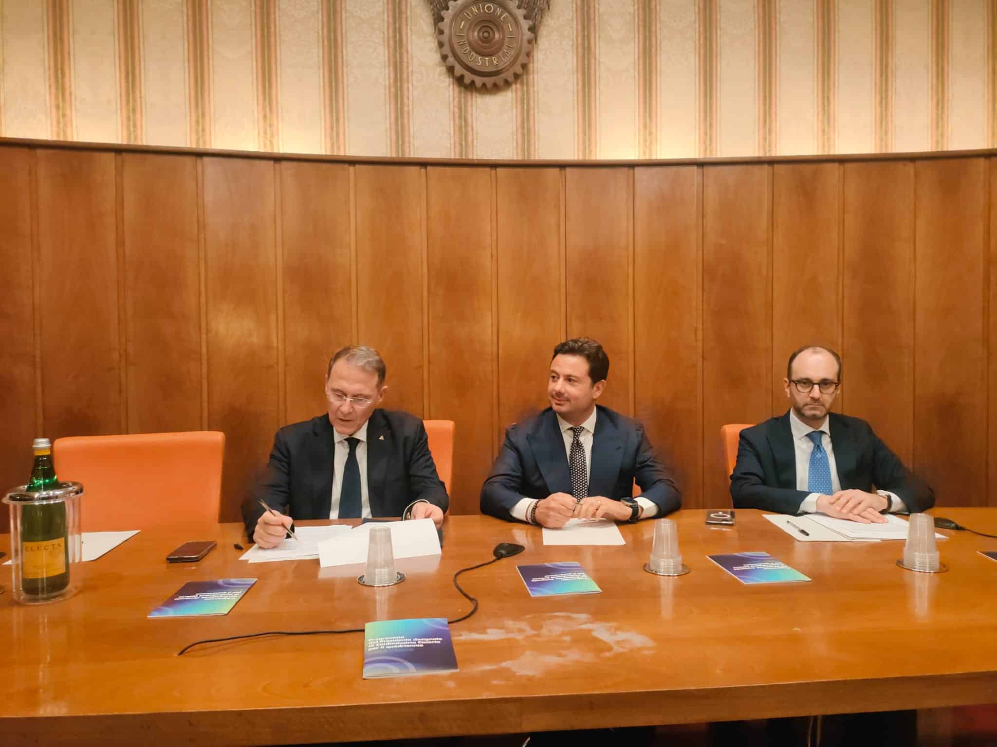 Cirielli incontra Confindustria Caserta, Della Gatta: "Promuovere l'imprenditoria casertana"