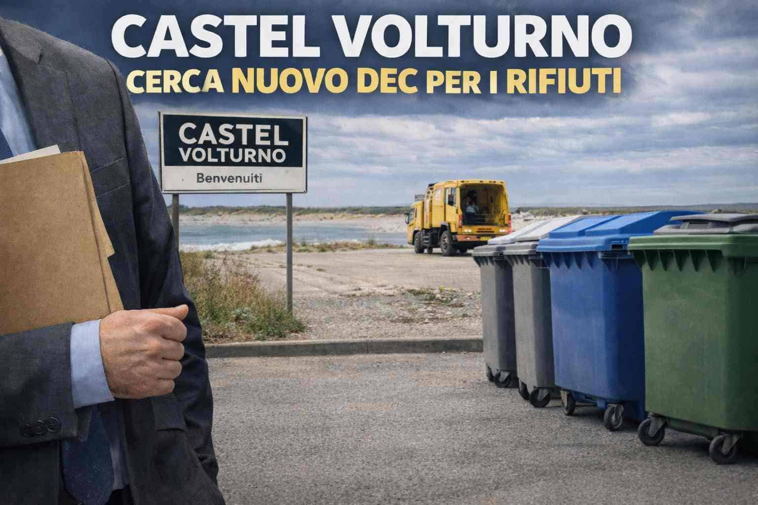 Castel Volturno, il comune cerca il nuovo DEC per i rifiuti dopo le notizie sull'indagine