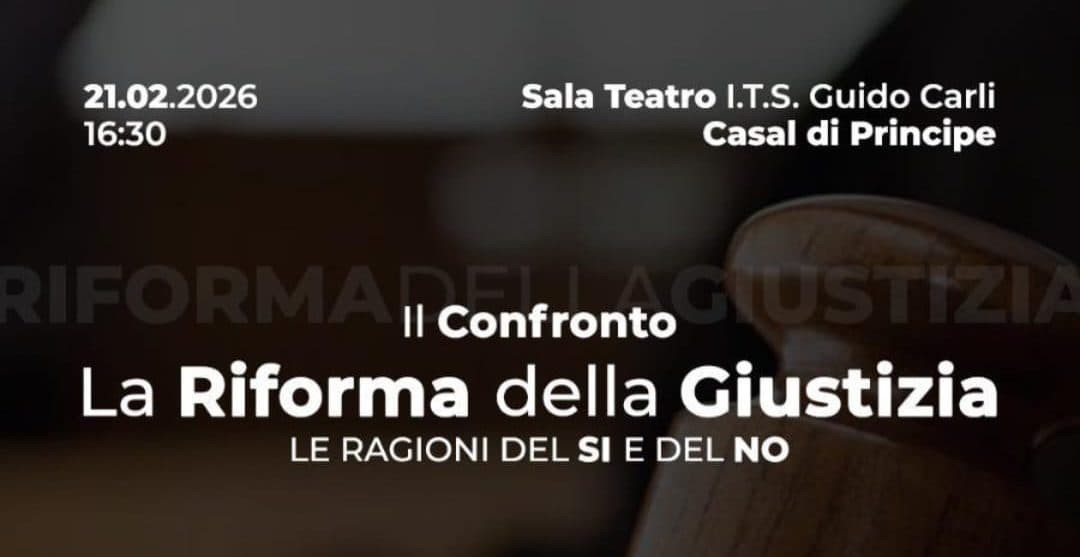 Casal di Principe: si parla di referendum della Giustizia all'ITS Guido Carli