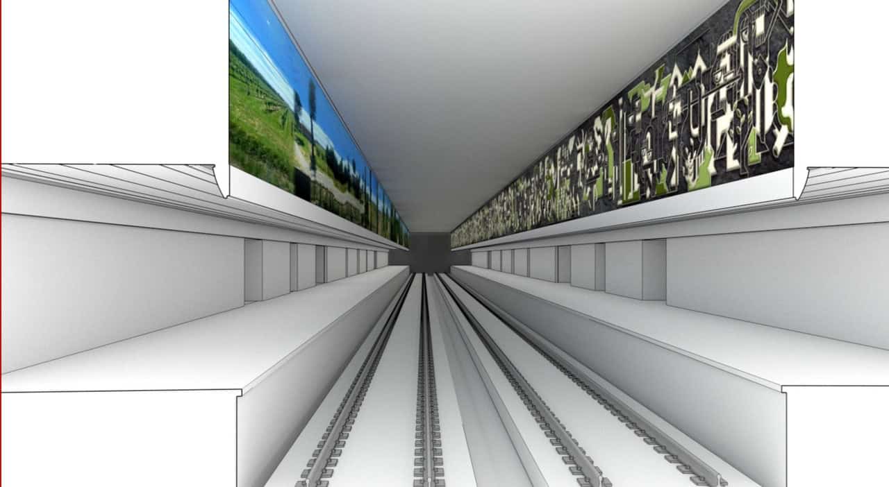 Metro Napoli, la stazione Di Vittorio in arrivo per la Coppa America
