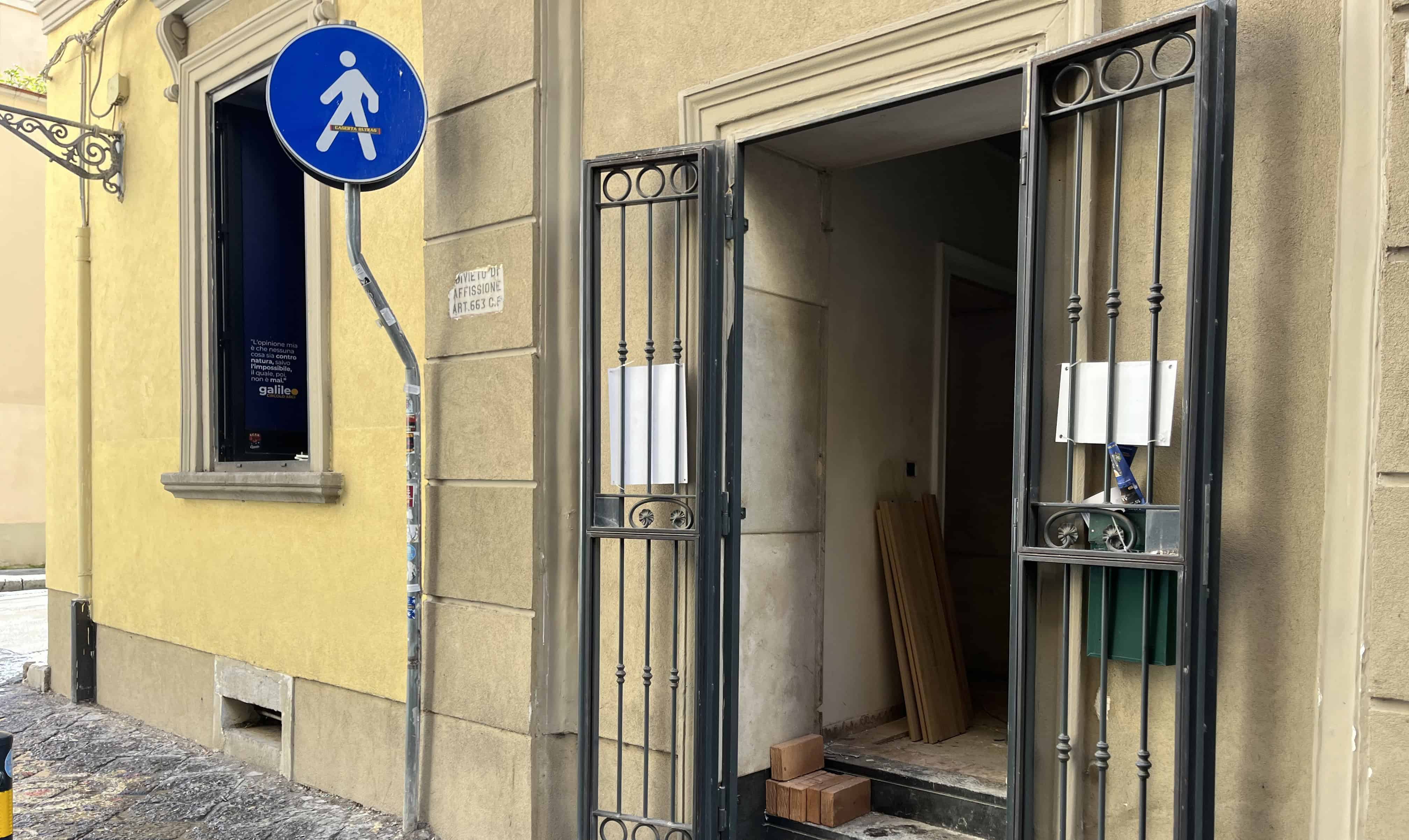 Chiude il Circolo 'Galileo' di via San Carlo a Caserta